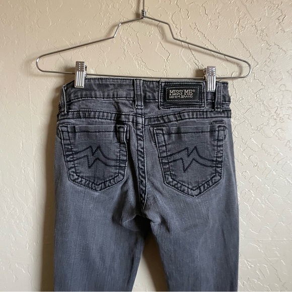 Miss Me Grey Mid Rise Skinny Jeans‎ - Picture 9 of 9